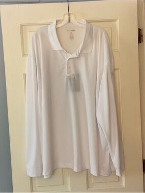 Propper Long Sleeve Uniform Polo Shirt White Men’s 4XL NWT Business Casual Work